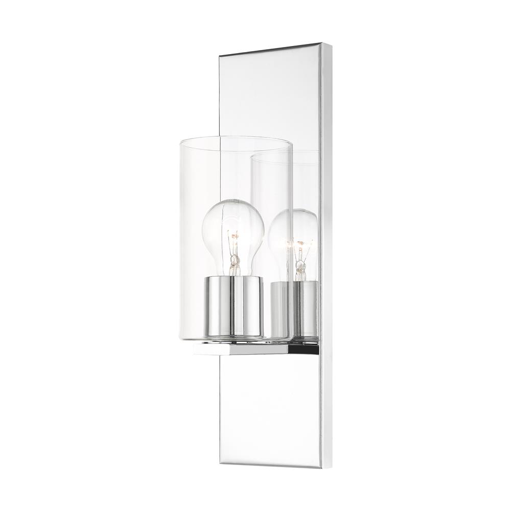Livex Lighting 16551-05 Zurich Sconce in Polished Chrome 