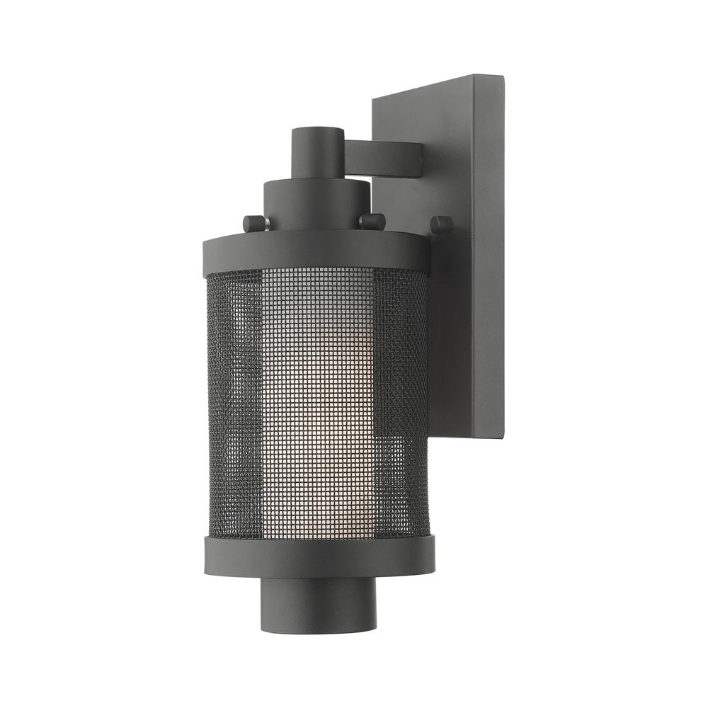 Livex Lighting 20681-14 Nottingham Outdoor Wall Lantern in Textured Black