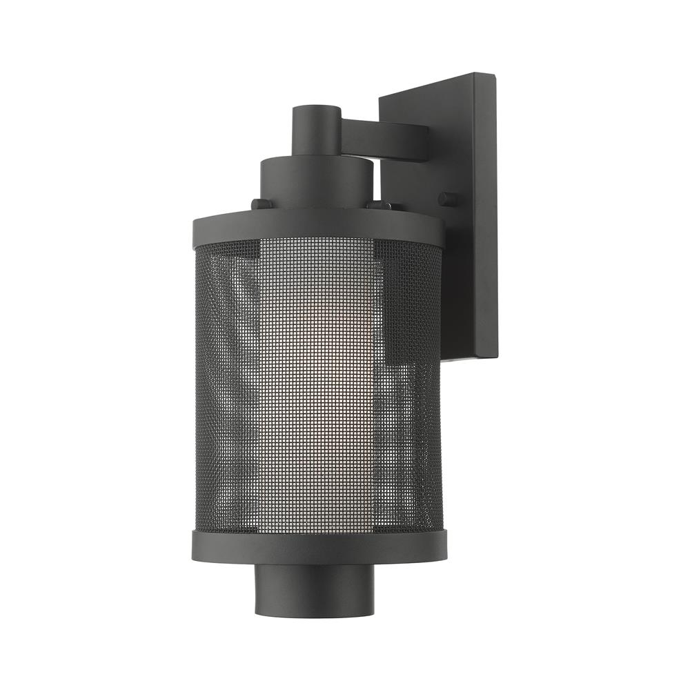 Livex Lighting 20682-14 Nottingham Outdoor Wall Lantern in Textured Black