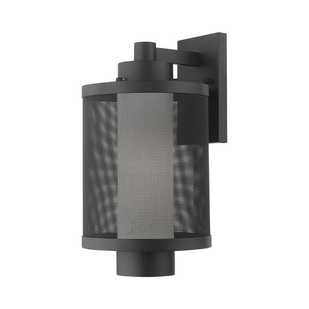 Livex Lighting 20683-14 Nottingham Outdoor Wall Lantern in Textured Black