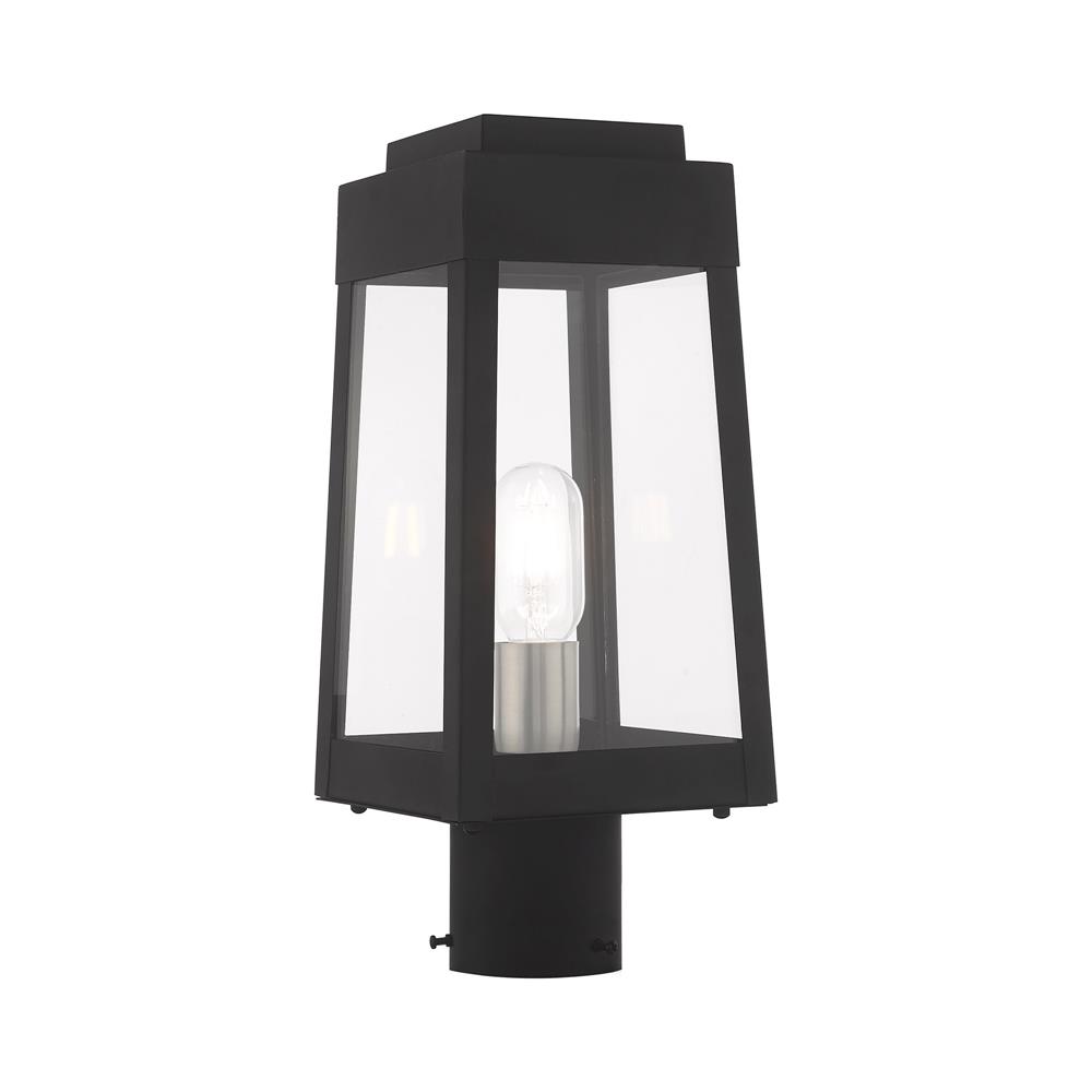 Livex Lighting 20853-04 1 Lt Black Outdoor Post Top Lantern