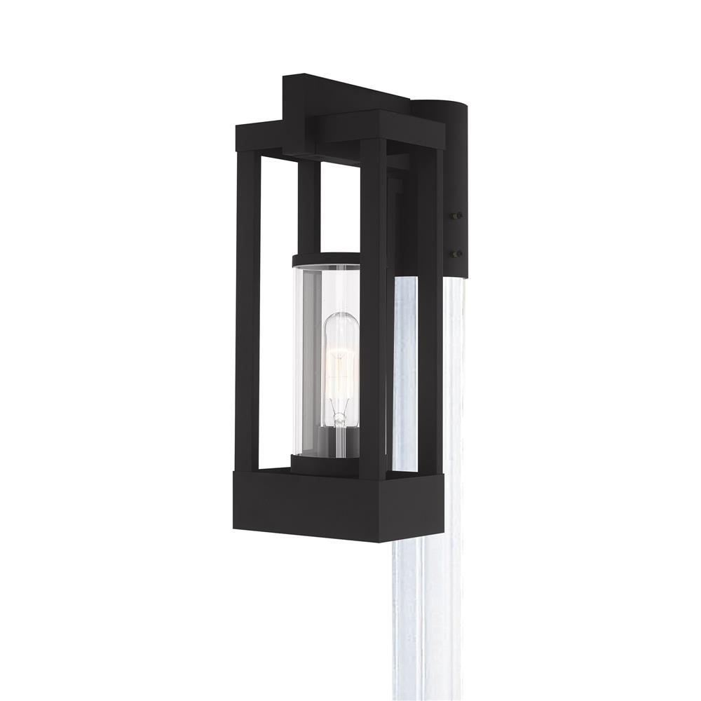 Livex Lighting 20994-04 1 Lt Black Outdoor Post Top Lantern