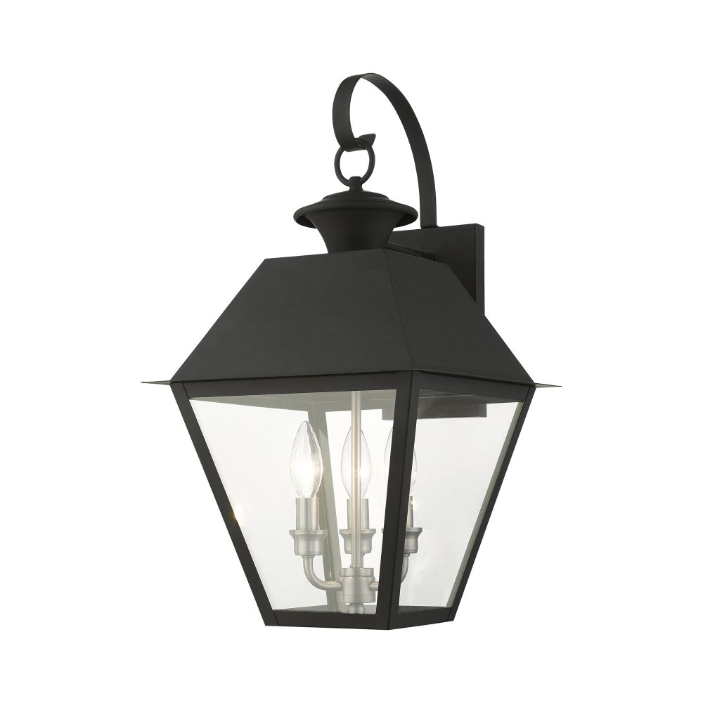 Livex Lighting 27218-04 Outdoor Wall Lantern in Black