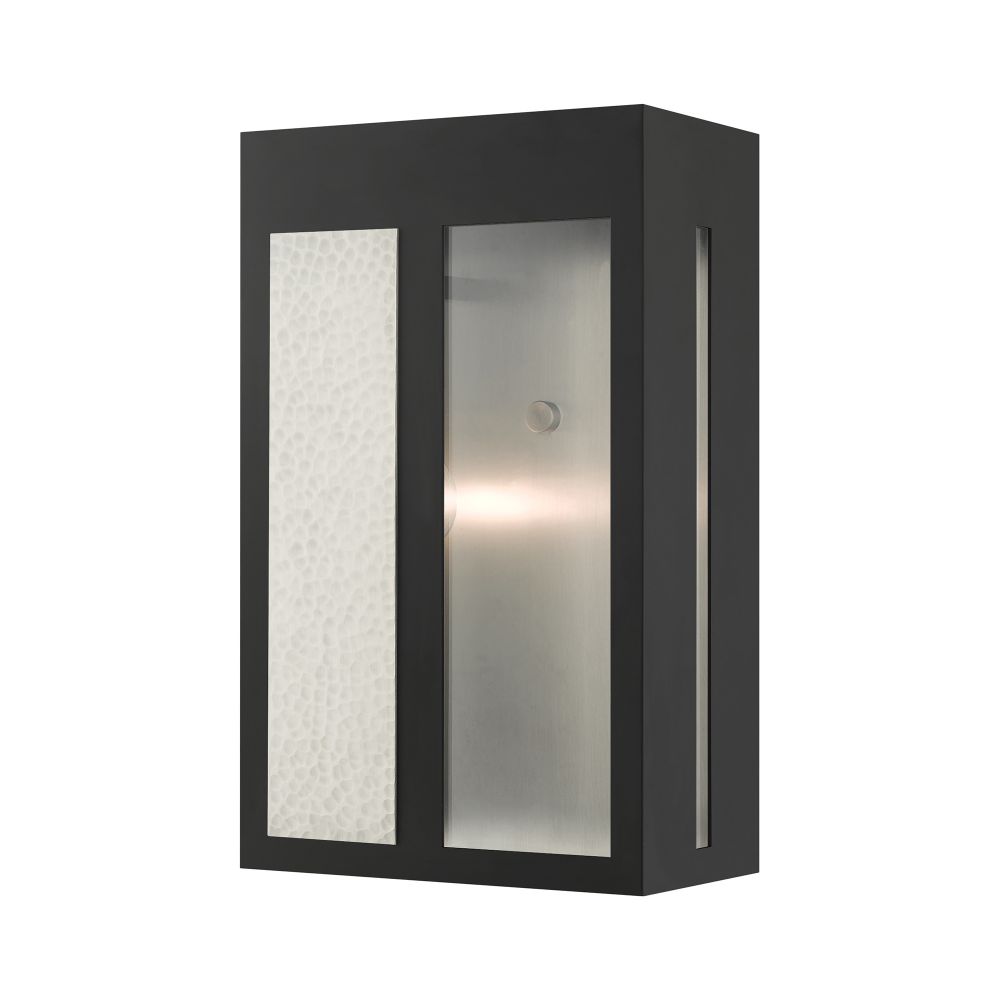 Livex Lighting 27413-04 Outdoor Wall Lantern in Black
