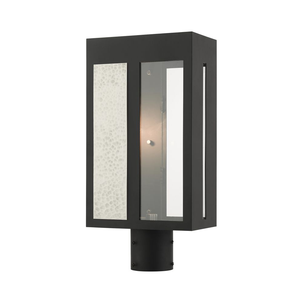 Livex Lighting 27416-04 Outdoor Post Top Lantern in Black