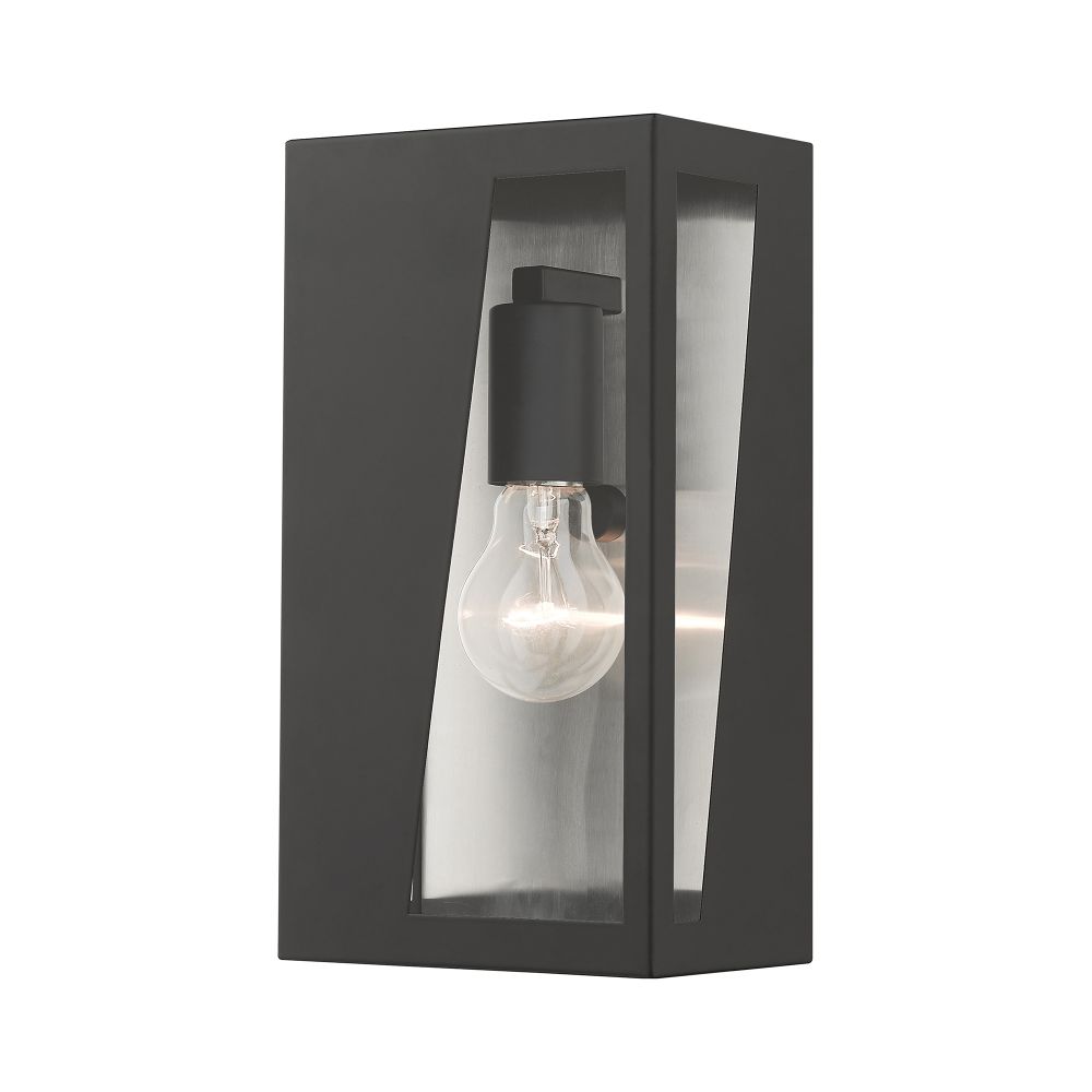 Livex Lighting 28932-04 1 Light Black Outdoor Medium ADA Wall Lantern