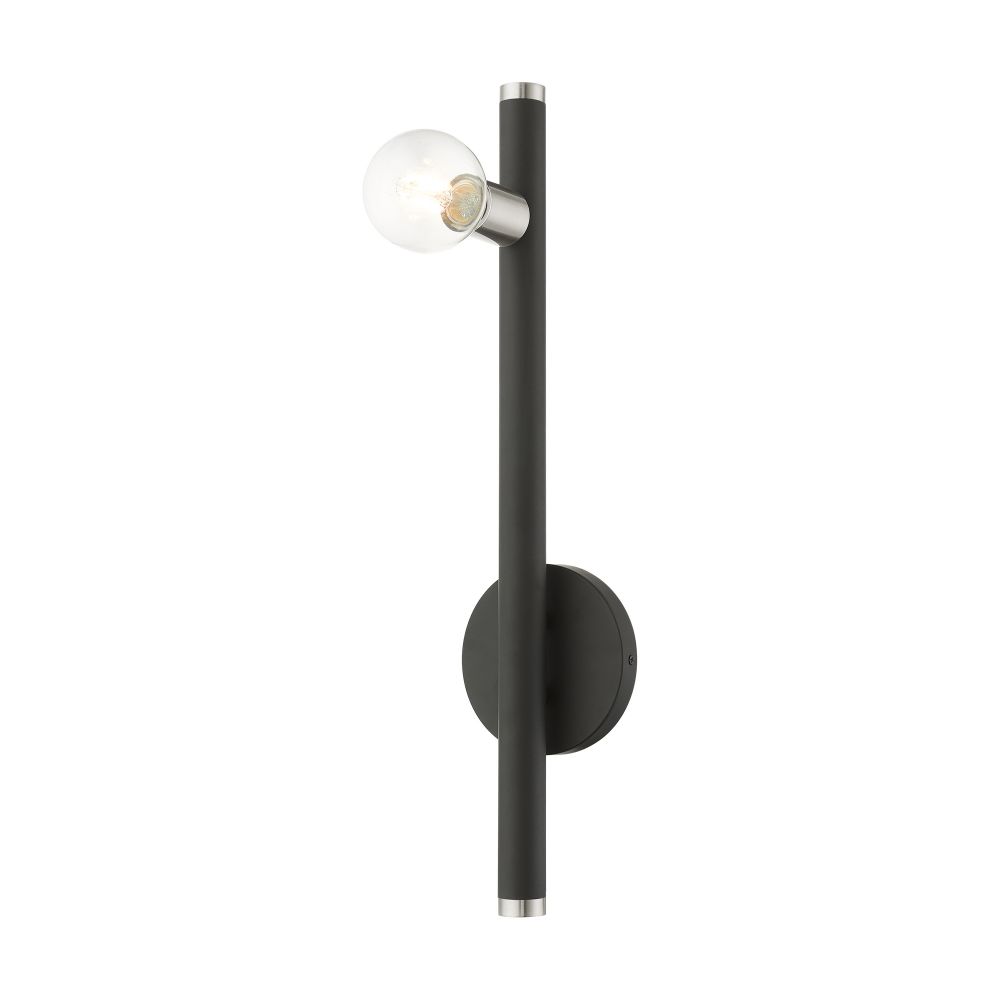 Livex Lighting 45861-04 Wall Sconce in Black