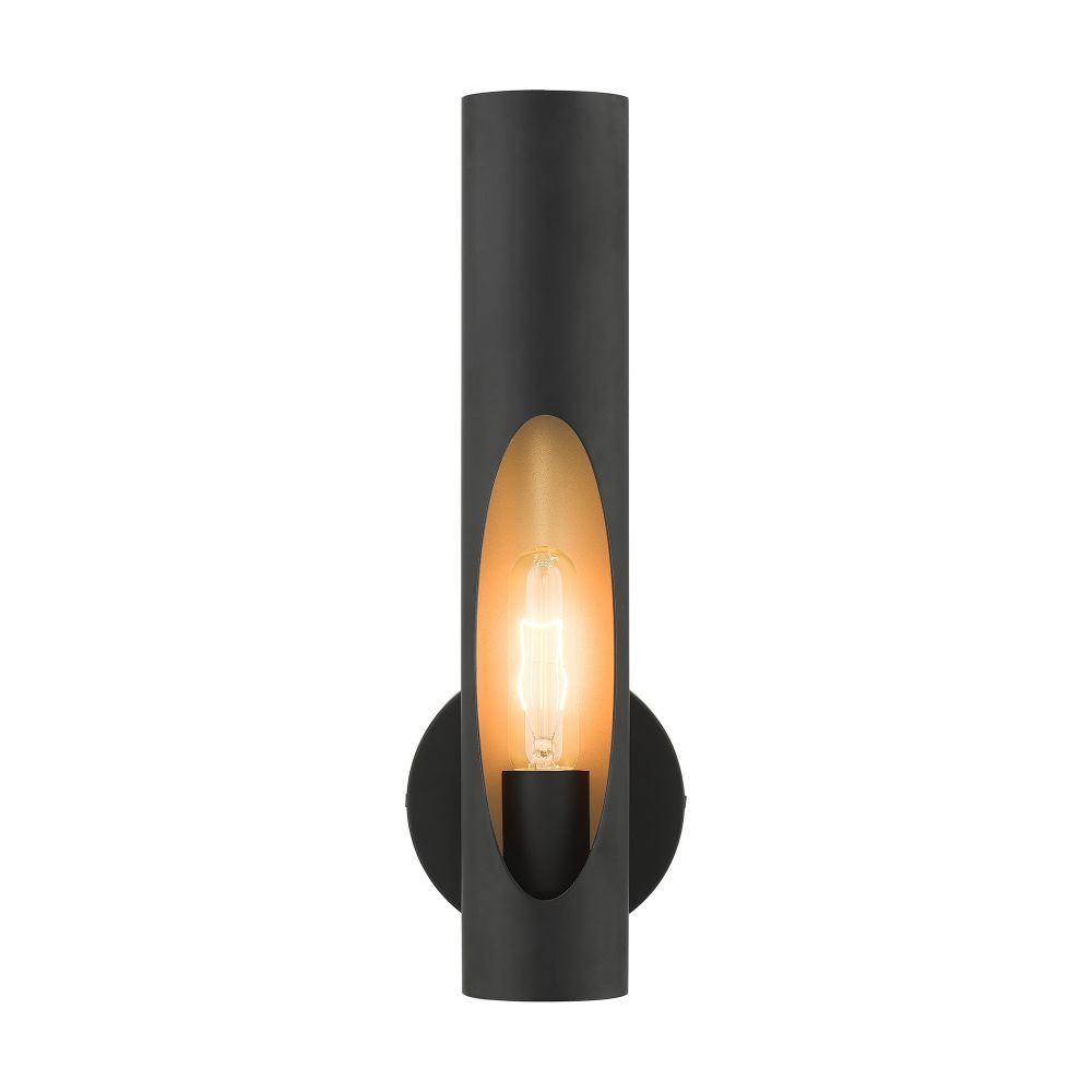 Livex Lighting 45891-04 ADA Single Sconce in Black