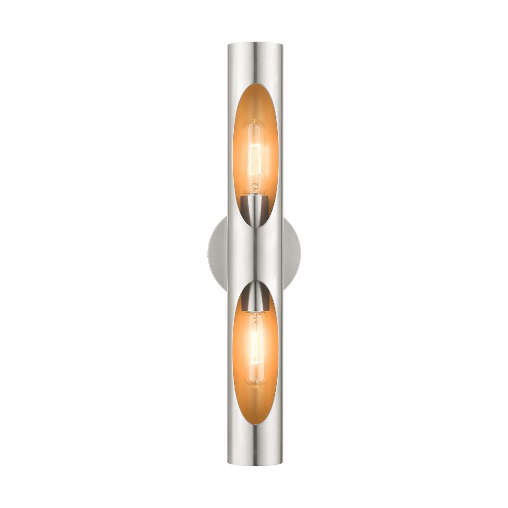Livex Lighting 45892-91 ADA Sconce in Brushed Nickel