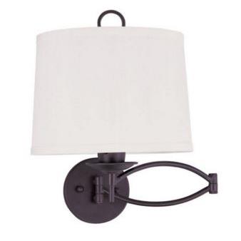 Livex Lighting 4903 Swing Arm Wall Sconce with 1 Light in Bronze