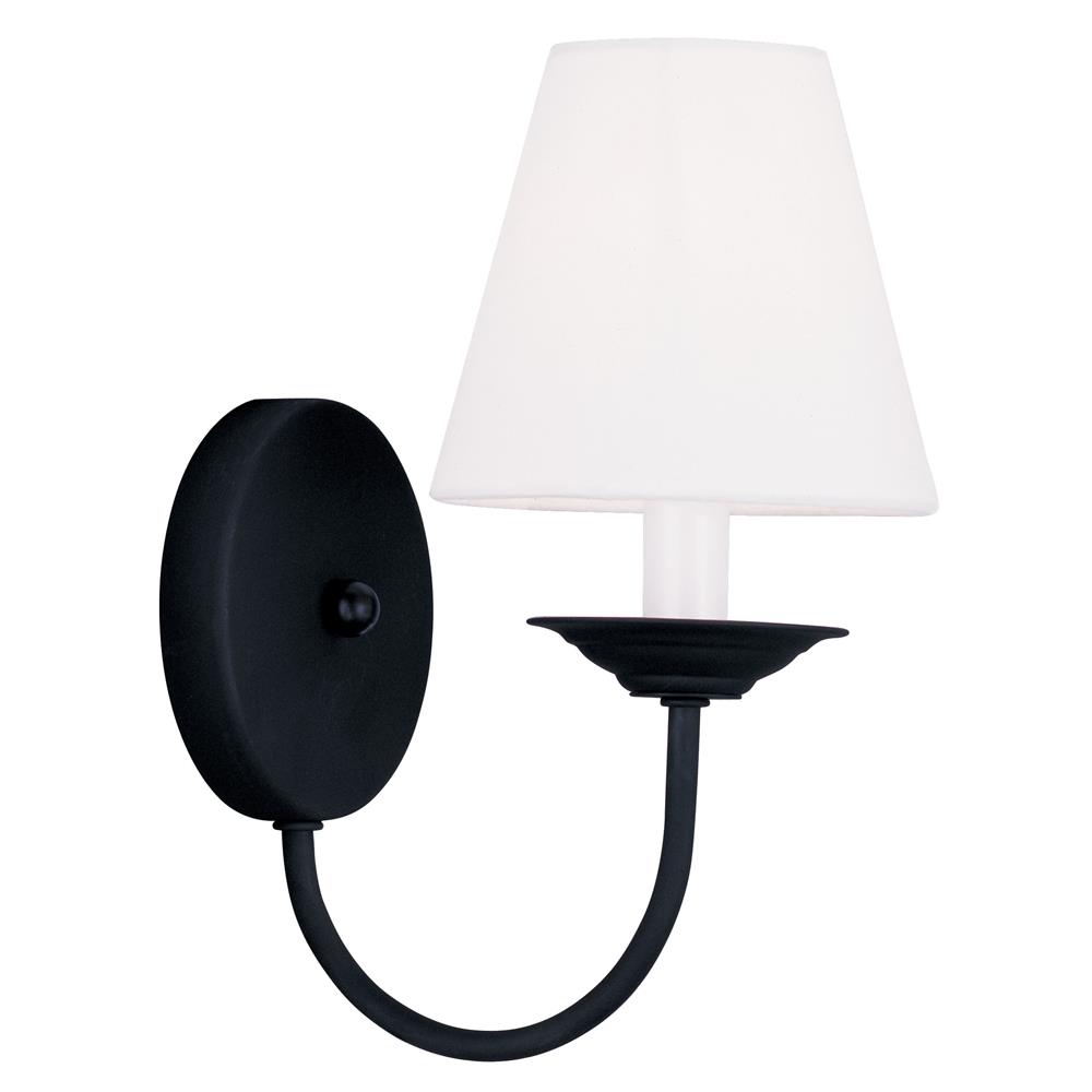 Livex Lighting 5271 Mendham Wall Sconce with 1 Light in Black