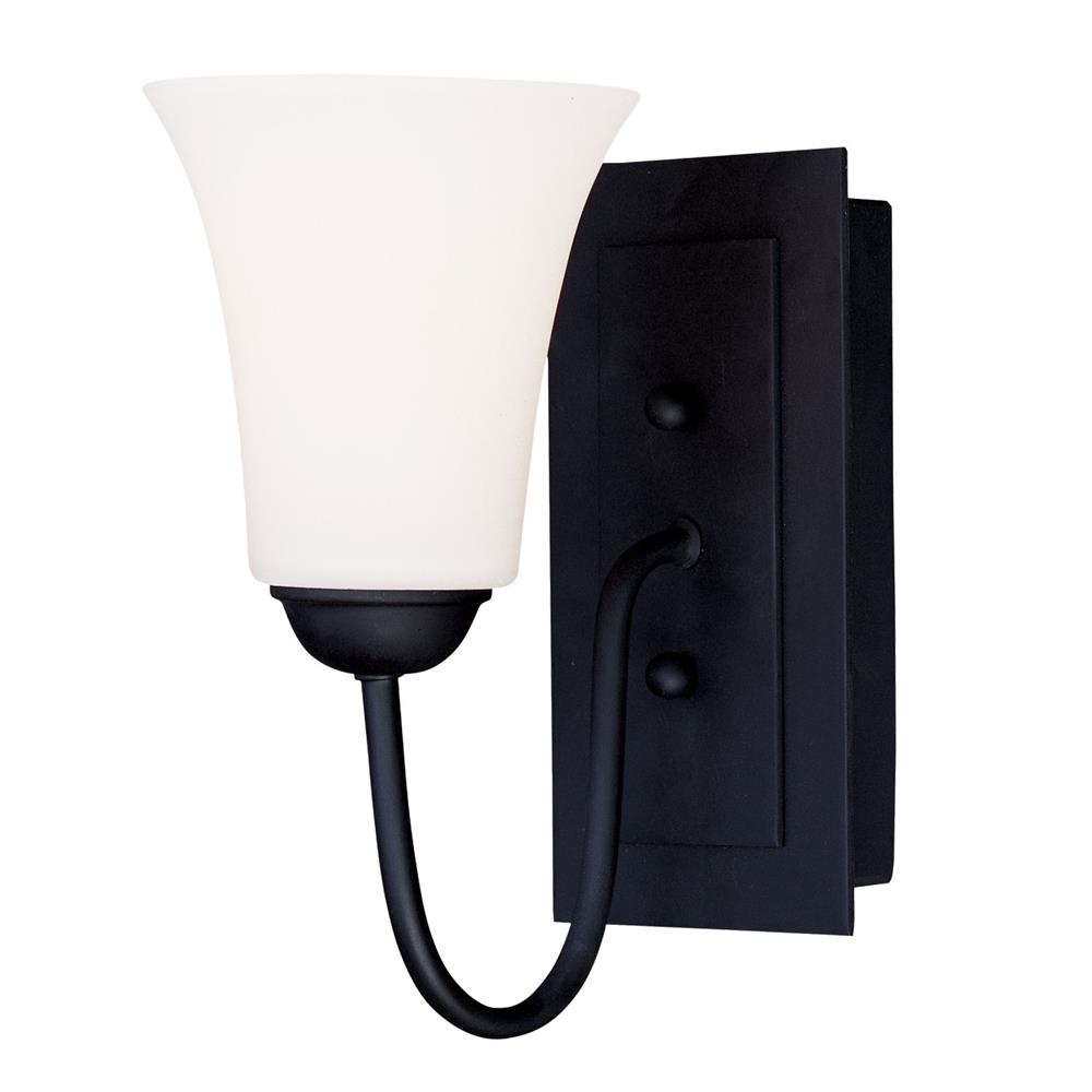 Livex Lighting 6481 Ridgedale 10 Inch Tall Wall Sconce with 1 Light in Black