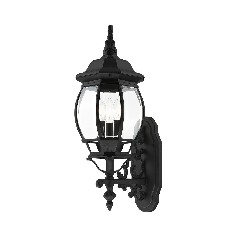 Livex Lighting 7524-14  Outdoor  Wall Lantern in Textured Black