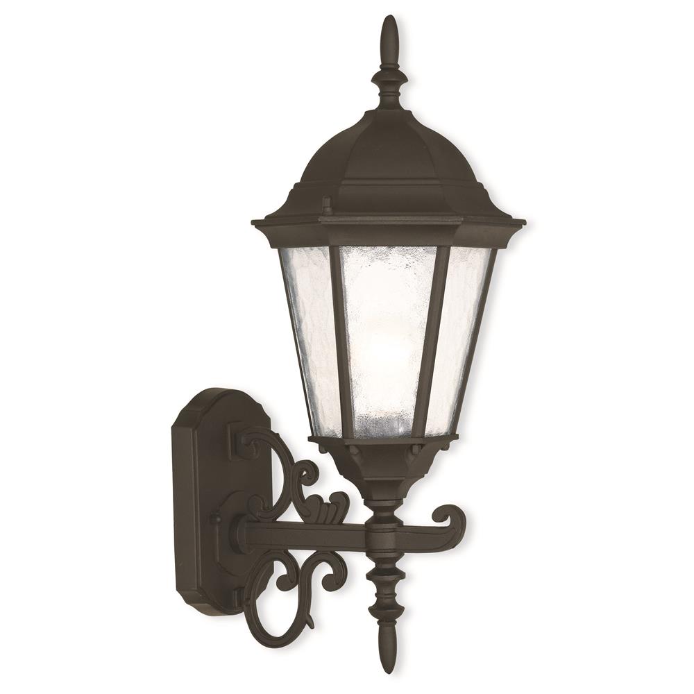 Livex Lighting 75463-14 Hamilton Outdoor Wall Lantern in Textured Black 