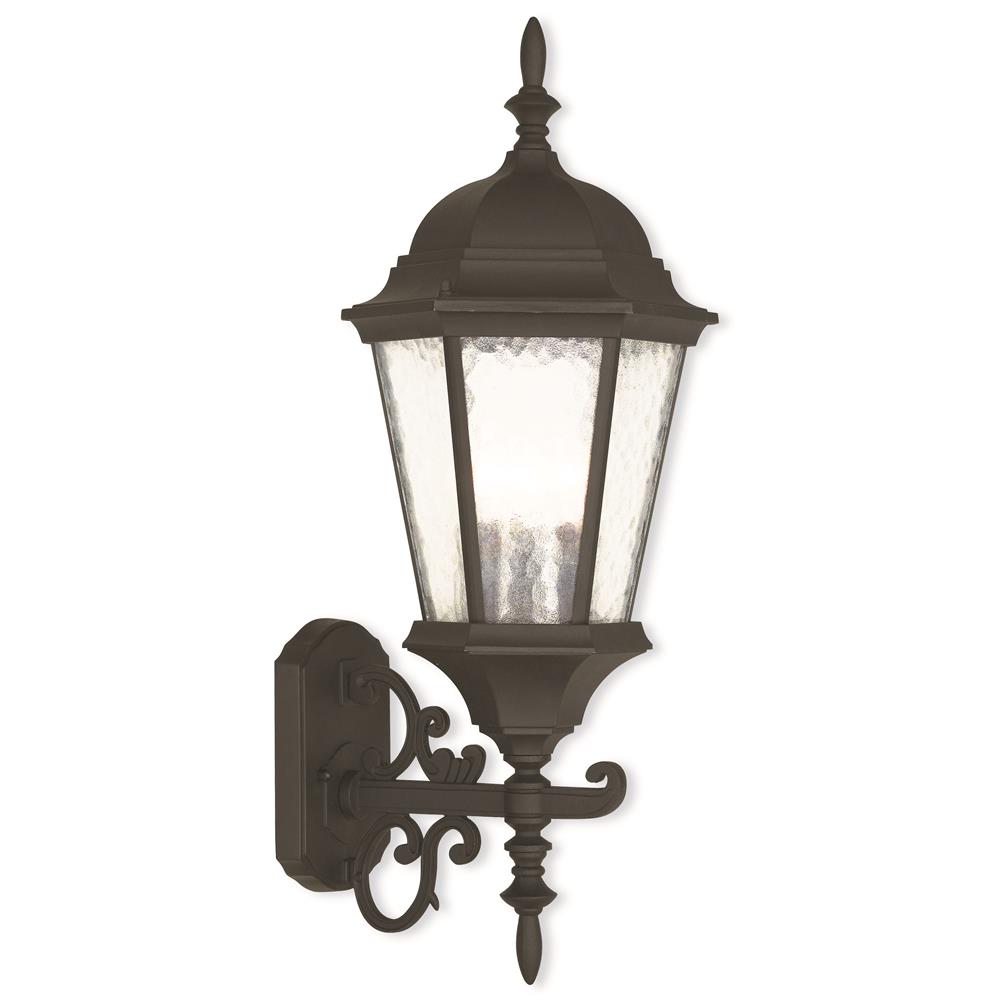 Livex Lighting 75467-14 Hamilton Outdoor Wall Lantern in Textured Black 