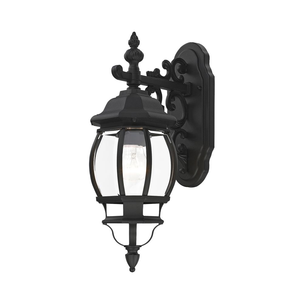 Livex Lighting 7706-14  Outdoor  Wall Lantern in Textured Black