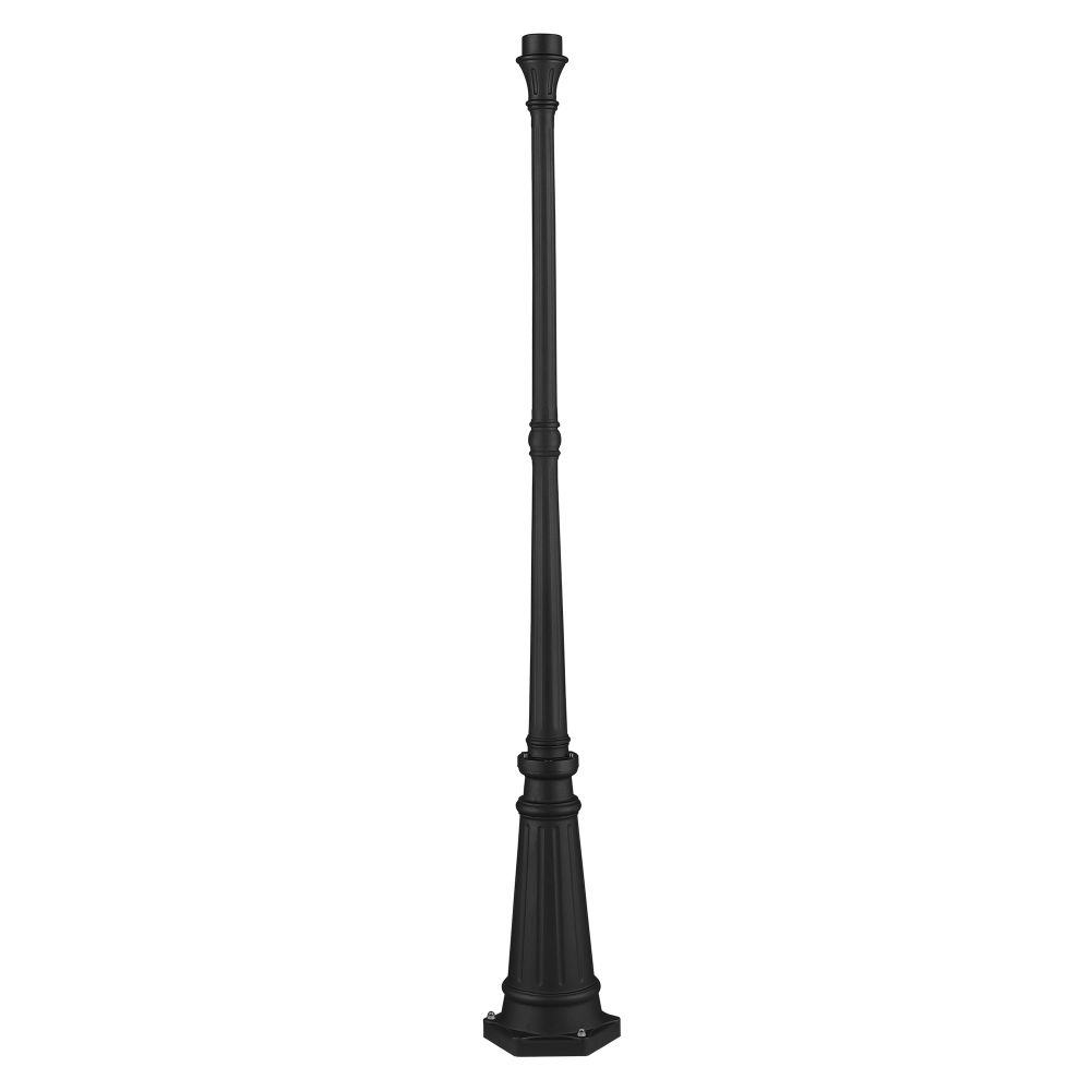 Livex Lighting 7709-14 Outdoor Lamp Post in Textured Black
