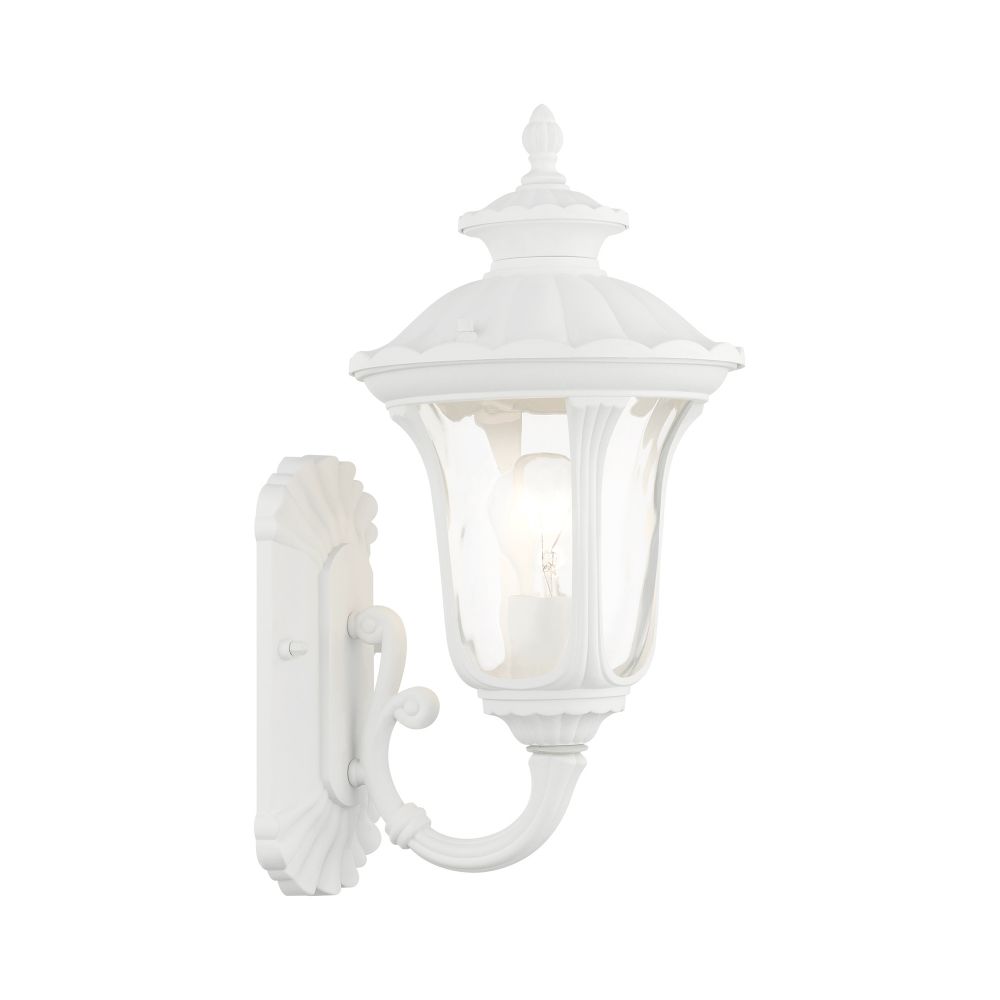 Livex Lighting 7850-13 Outdoor Wall Lantern in Textured White