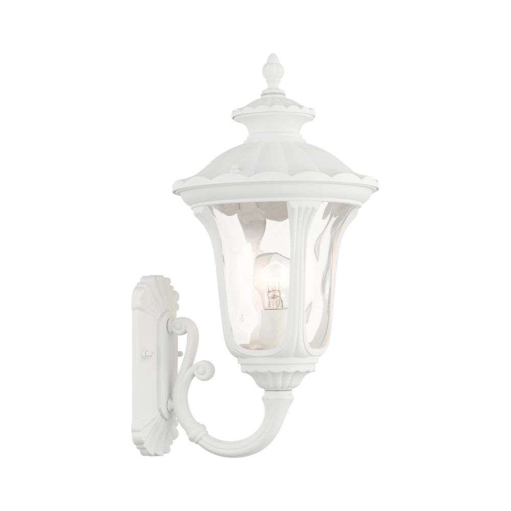 Livex Lighting 7852-13 Outdoor Wall Lantern in Textured White