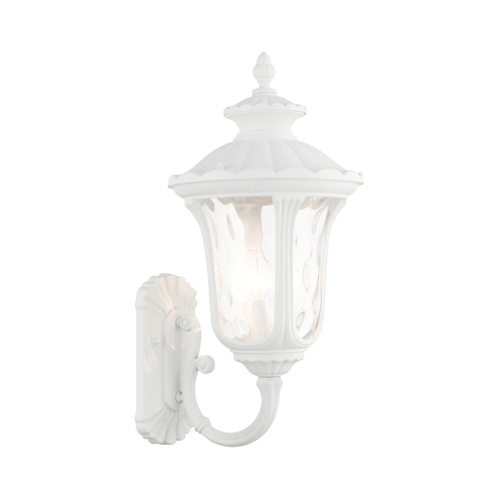 Livex Lighting 7856-13 Outdoor Wall Lantern in Textured White