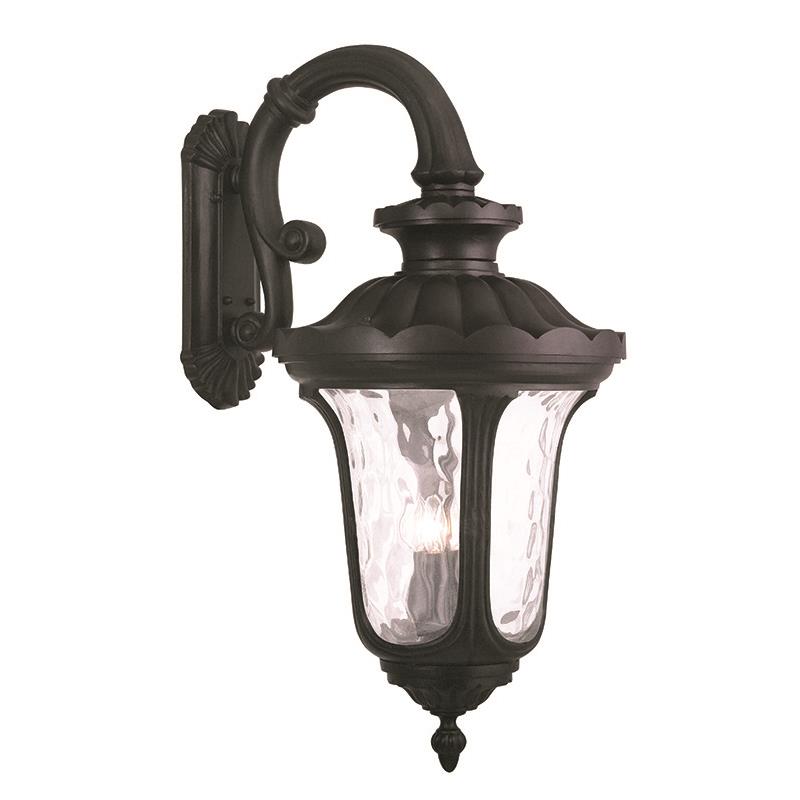 Livex Lighting 78701-04 Oxford 4 Light Outdoor Wall Lantern in Black
