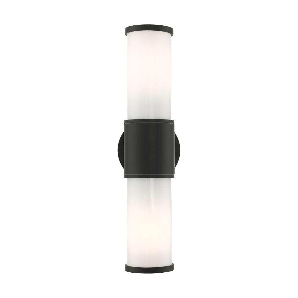 Livex Lighting 79322-14 Outdoor ADA Wall Lantern in Textured Black