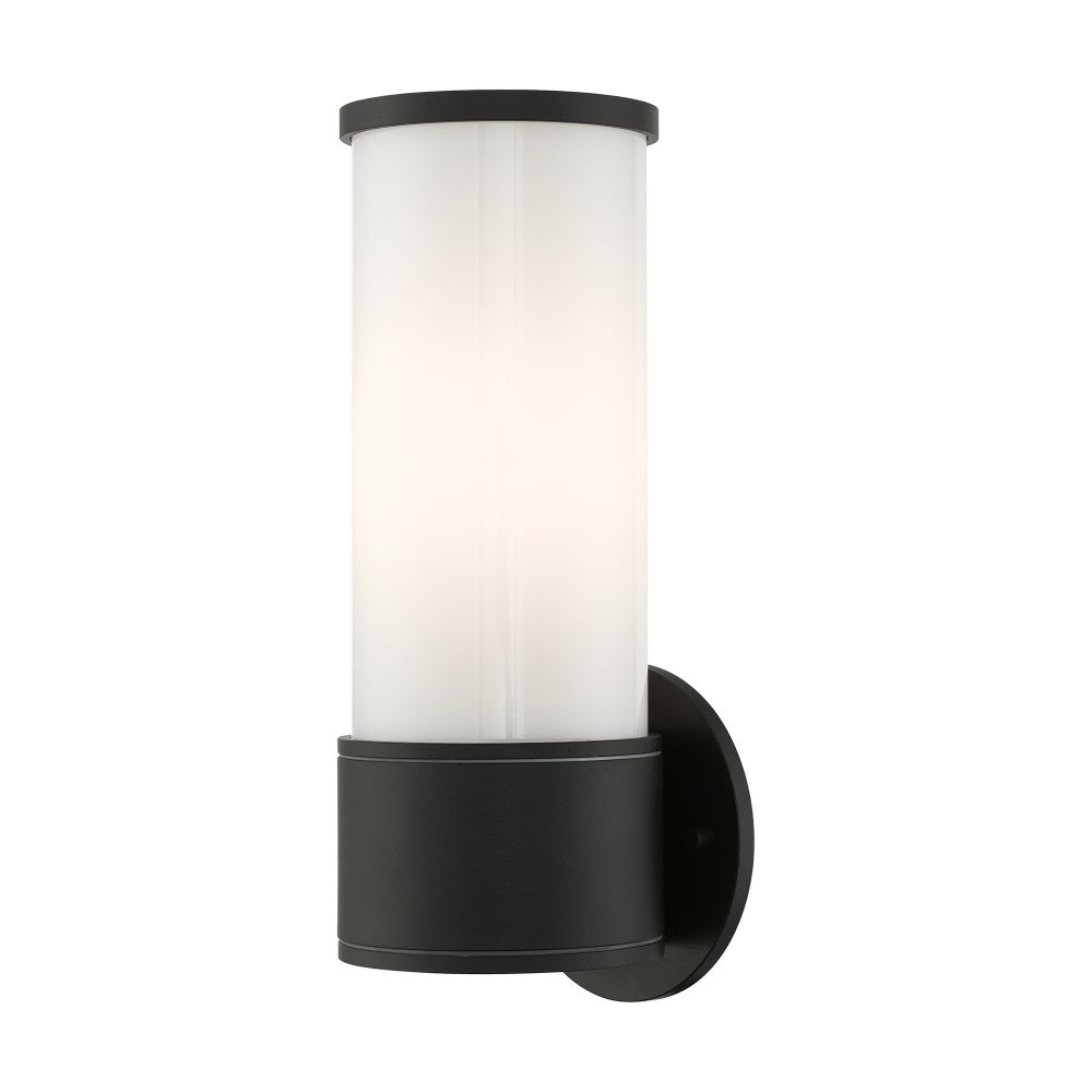 Livex Lighting 79323-14 Outdoor Wall Lantern in Textured Black