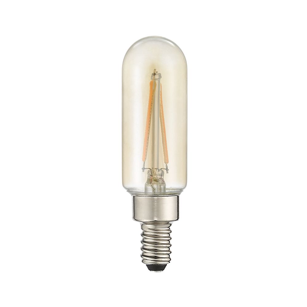 Livex Lighting 920228X10 Filament LED Bulb in Amber Glass