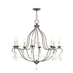 6424-71 - Livex Lighting 6424-71 Chesterfield Mini Chandelier in