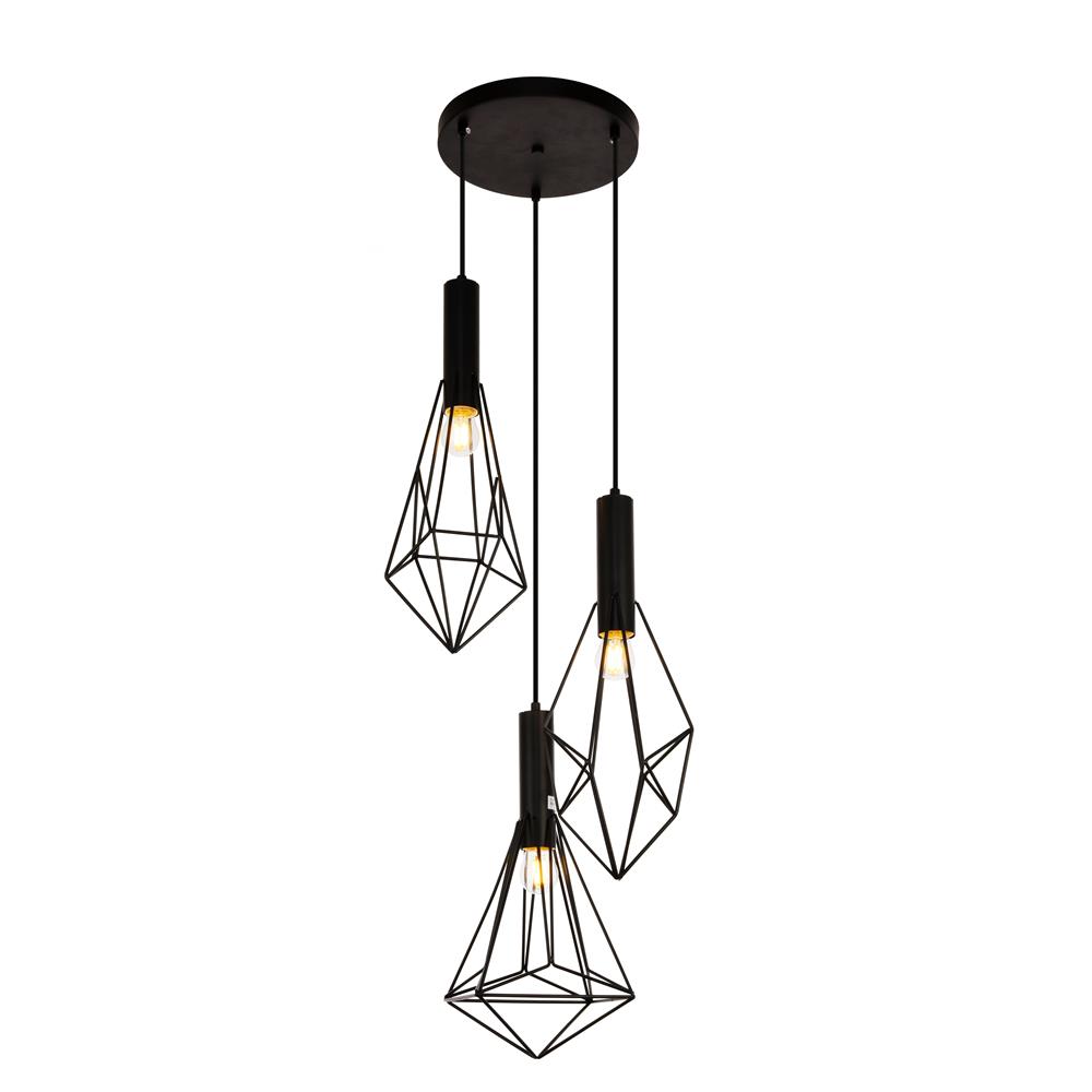 Living District by Elegant Lighting LDPD2108 Jago Collection Pendant D16.0