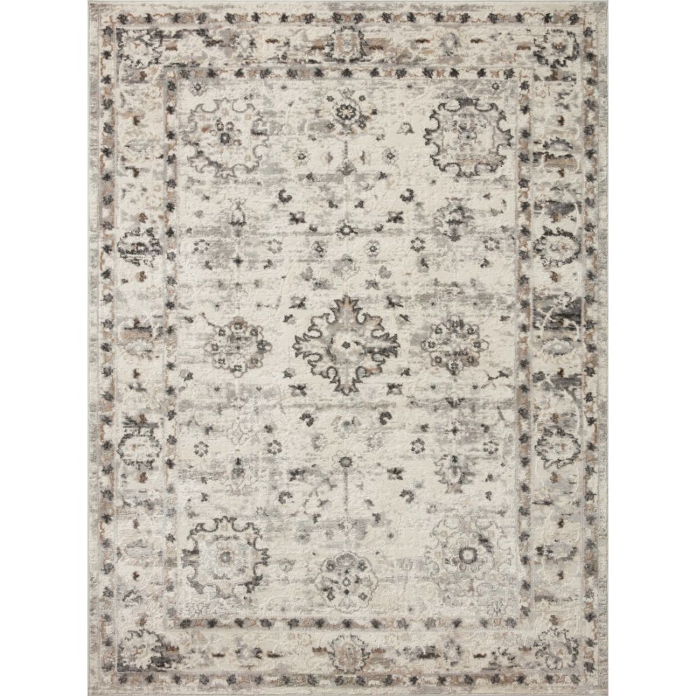 Loloi Rugs EST-01 Area Rug in Ivory / Rust - 9