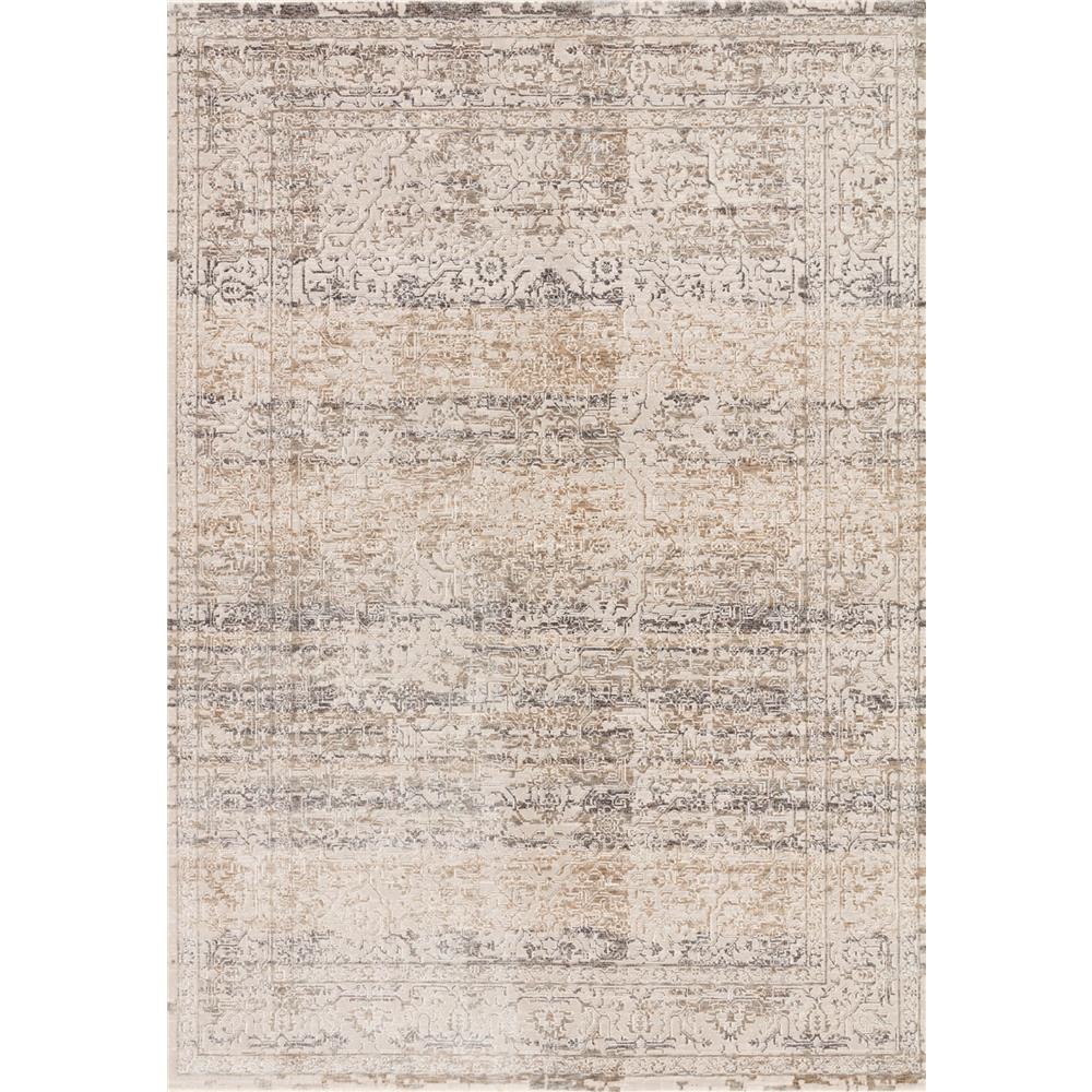 Loloi Rugs HOM-02 Homage 2 ft. -6 in. X 10 ft. -0 in. Rectangle Rug in Beige / Grey