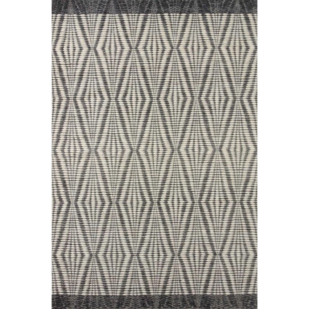 Loloi Rugs KNZ-01 Area Rug in Ivory / Charcoal - 2