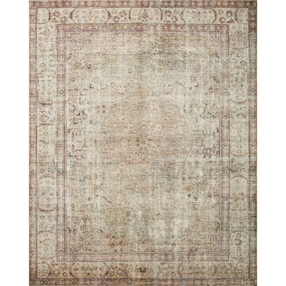 Loloi Rugs MAT-01 Area Rug in Antique / Sage - 18" x 18" Sample