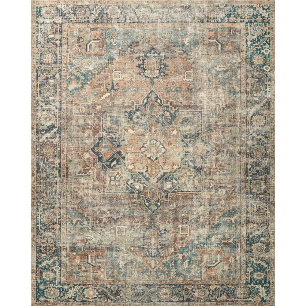 Justina Blakeney by Loloi Rugs YES-01 Area Rug in Sand / Pebble - 18" x 18" Sample