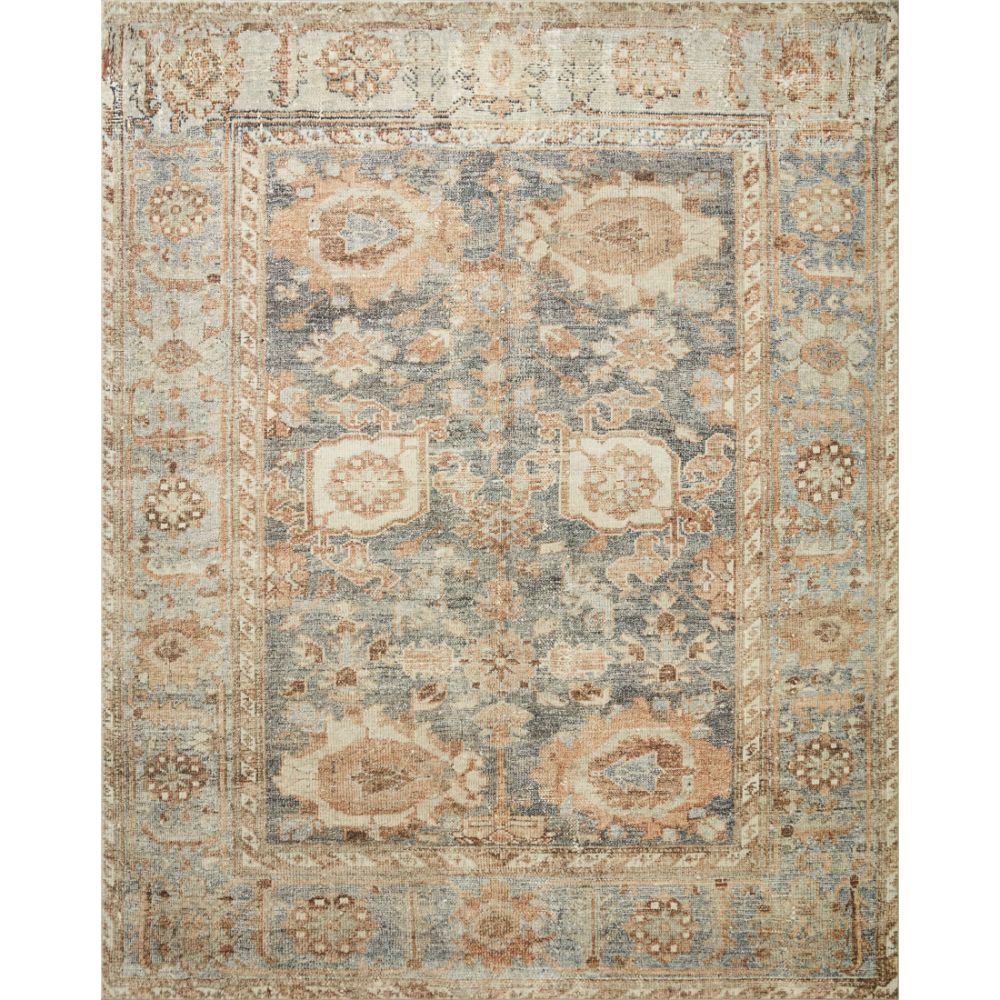 Justina Blakeney by Loloi Rugs YES-02 Area Rug in Black / Neutral - 18" x 18" Sample
