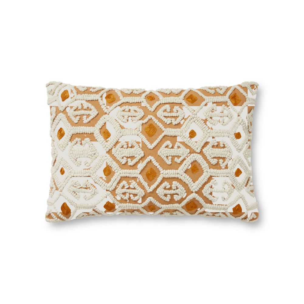 Loloi Rugs PLL0050 Pillow 13" x 21" in Ivory / Multi