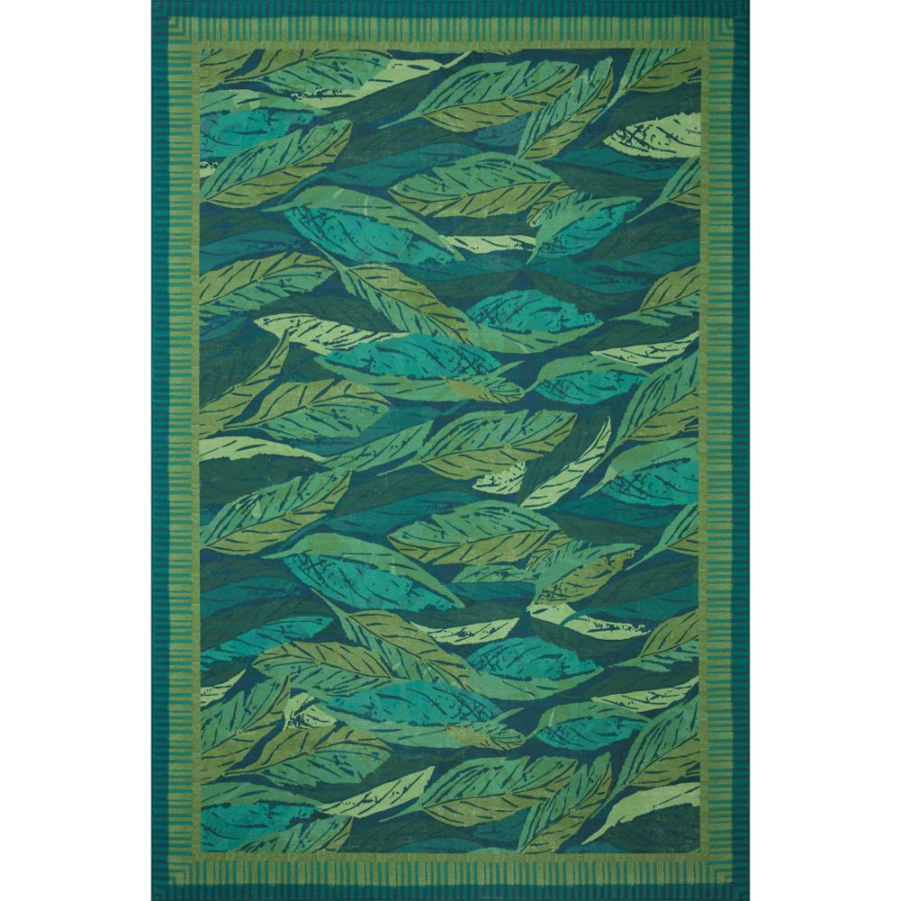 Loloi PSO-04 In/Out Pisolino Teal / Lagoon 18" x 18" Sample Area Rug