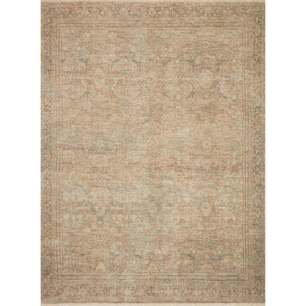 Loloi Rugs PRY-03 Priya 18" x 18" Sample Swatch in Olive / Graphite