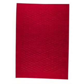 MAT The Basics MTBRHORED030054 Hand Knotted Rhodos 90x160 Red - Made In India
