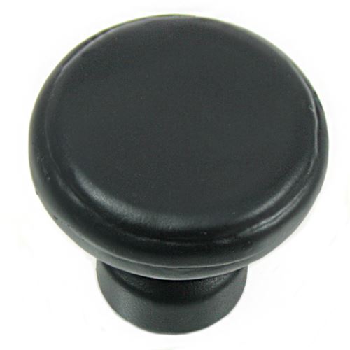 MNG Hardware 84328 Large Button Knob - Riverstone - Satin Nickel