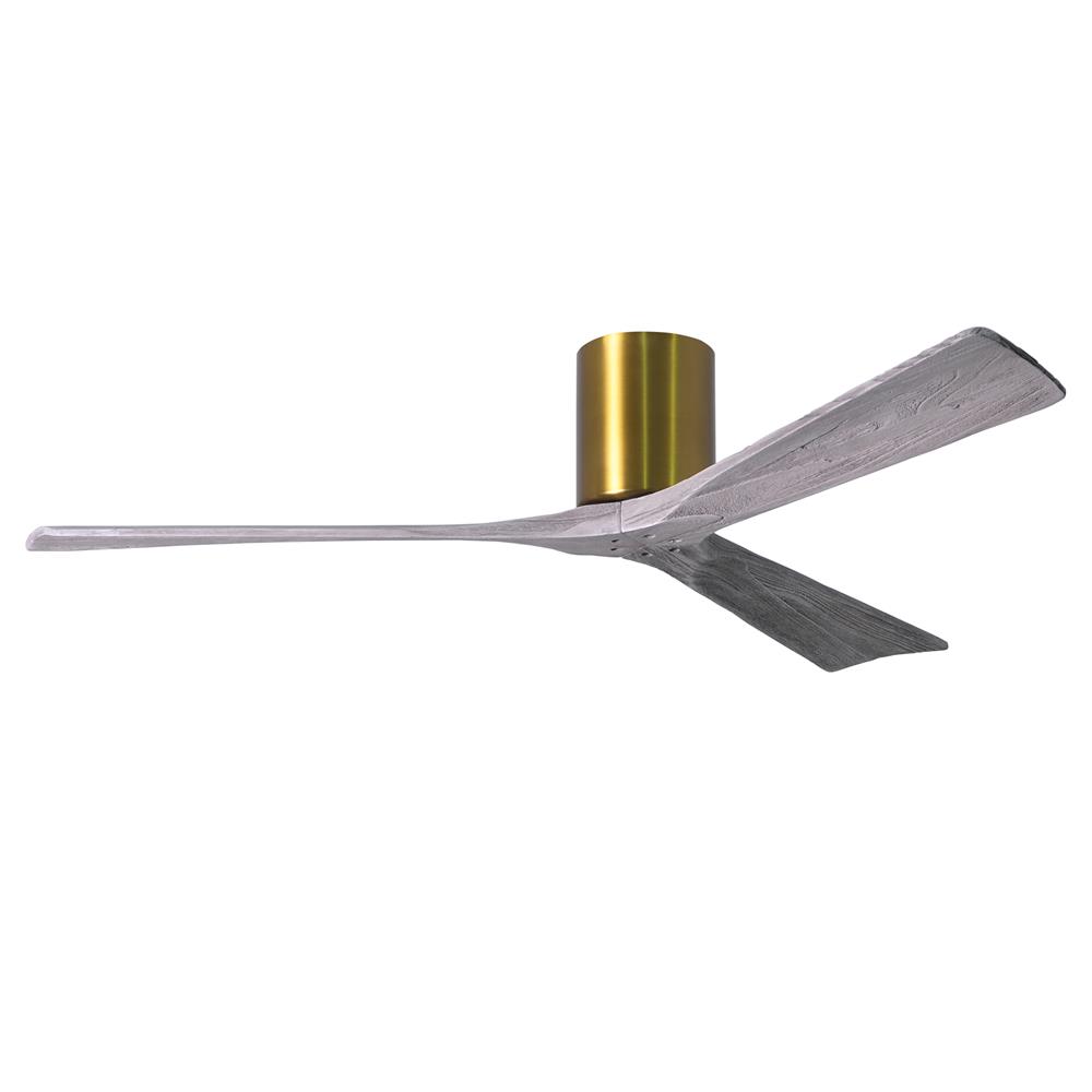 Atlas IR3H-BRBR-BW-60 Irene Ceiling Fan in Brushed Brass with Barnwood Tone blades