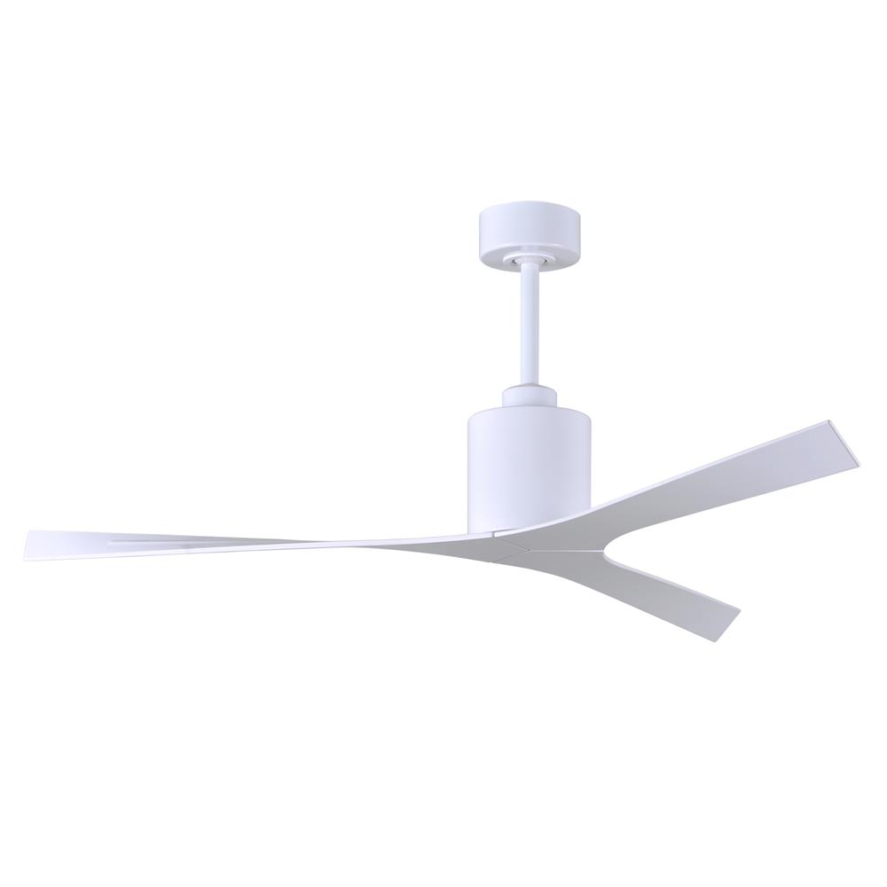 Atlas MK-WH-WH Molly Ceiling Fan in Gloss White with Gloss White Blades