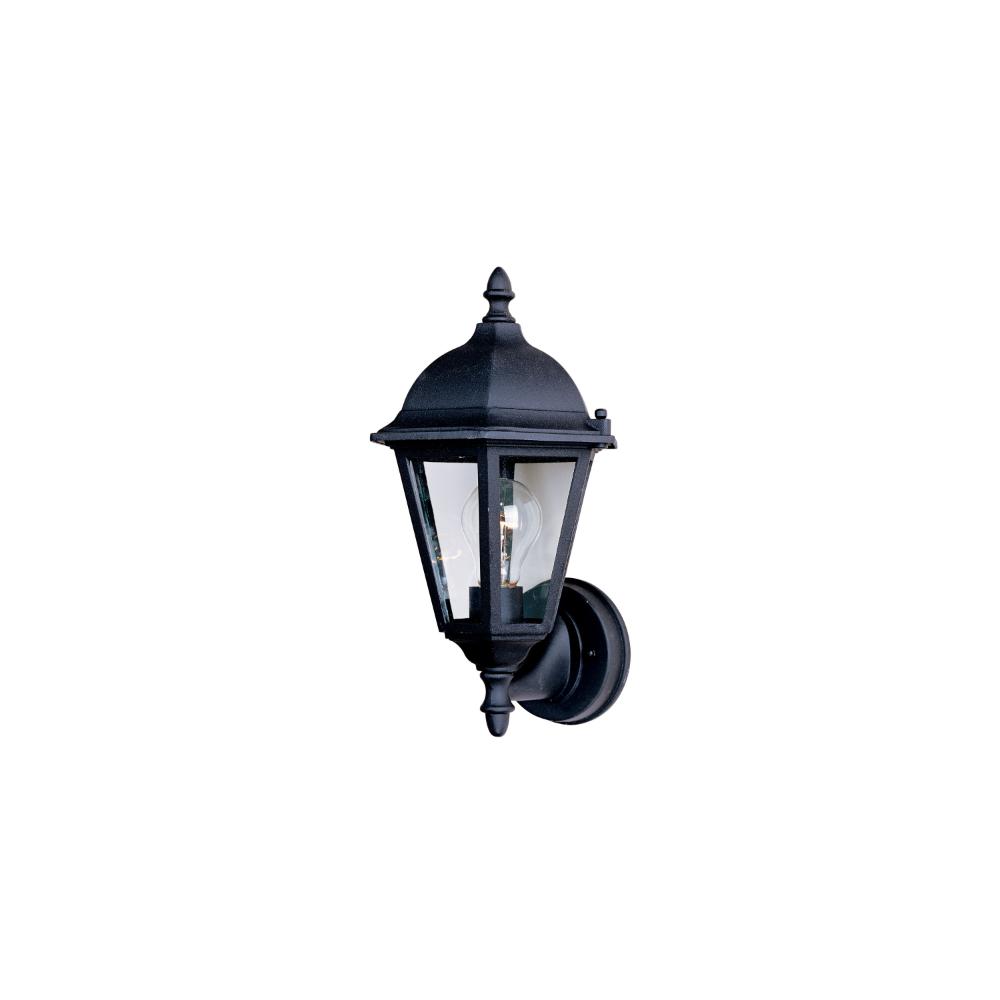 Maxim Lighting 1002BK Westlake Cast 1-Light Outdoor Wall Lantern in Black