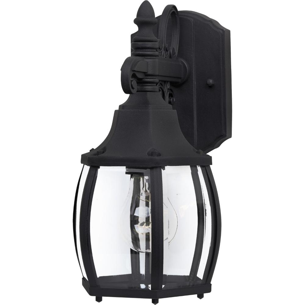 Maxim Lighting 1031BK Crown Hill 1-Light Outdoor Wall Lantern in Black