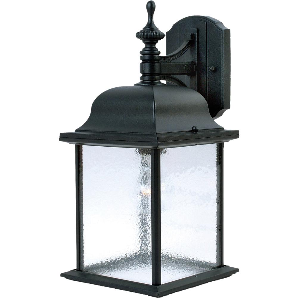 Maxim Lighting 1056BK Senator 1-Light Outdoor Wall Lantern in Black