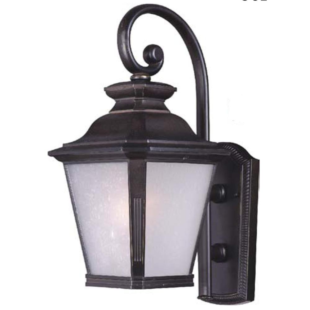 Maxim Lighting 1125FSBZ Knoxville 1-Light Outdoor Wall Lantern in Bronze