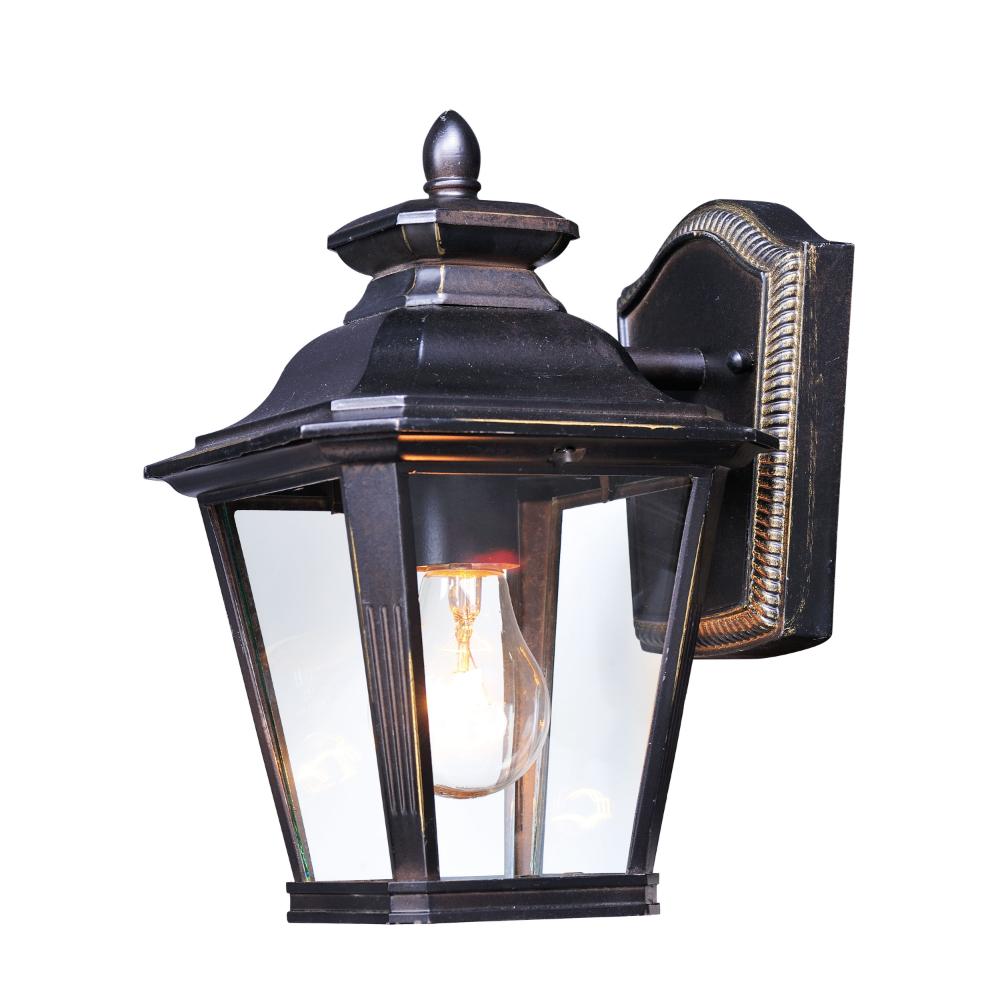Maxim Lighting 1133CLBZ Knoxville 1-Light Outdoor Wall Mount in Bronze