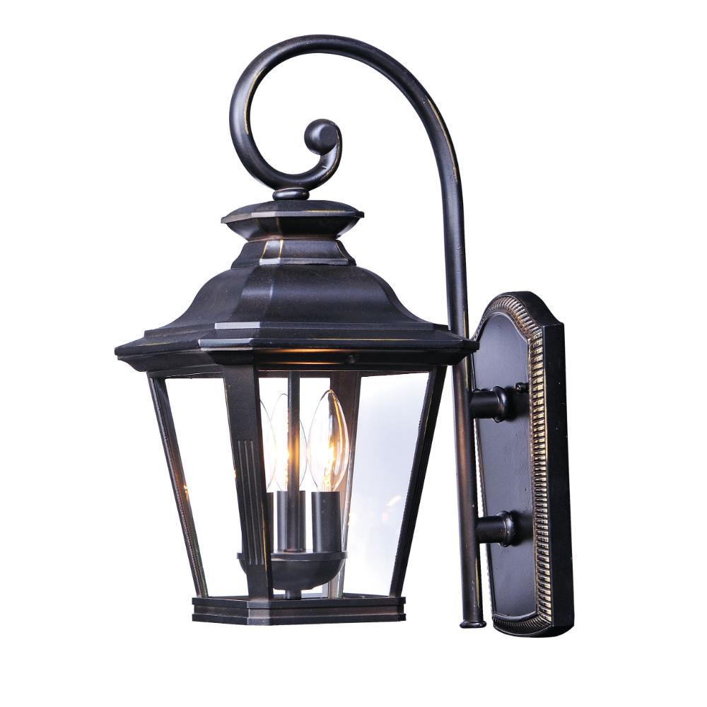 Maxim Lighting 1137CLBZ Knoxville 3-Light Outdoor Wall in Bronze