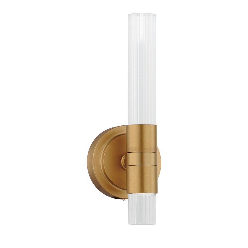 Maxim Lighting 16161CRGLD Ovation LED Wall Sconce in Gold